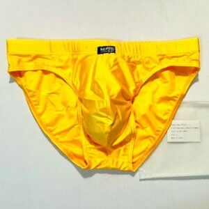 "Playa" Size L Bikini Swim Brief by NEPITO - Yellow - Bikini (YEL-L)